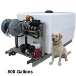 300, 500 & 1000 Gallon Fiberglass DeIcing Sprayers