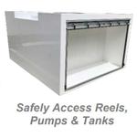 600 Gallon Poly Space-Saver w/Storage Box