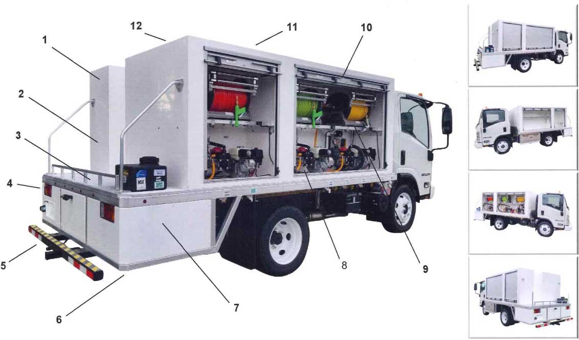 Reddick Equipment HD Poly Spray Trucks
