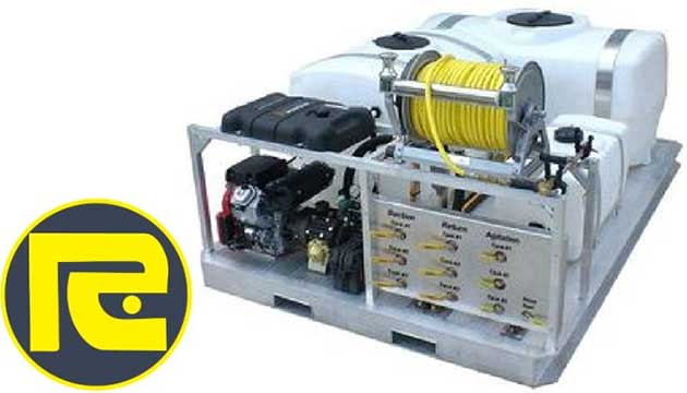 Multi-Tank 300/100/50 Combo Poly Skid Sprayers